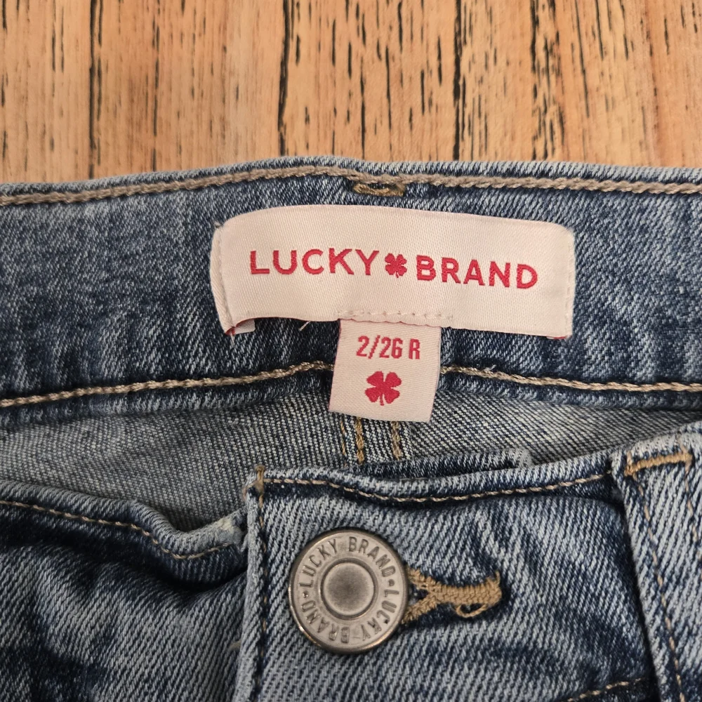 Lucky Brand Jeans Womens 2/26R  Blue Denim High‎ Rise Skinny